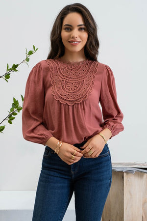 Mauve Lace