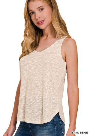 Scoop Neck Hacci | 2 Colour Options