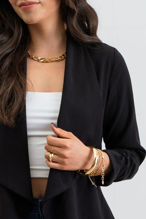 3/4 Sleeve Rouch