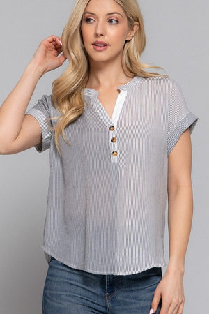 Two Tone Stripe Woven | 2 Colour Options