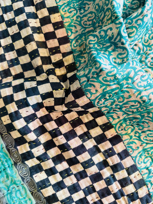 Kantha Tea Towel