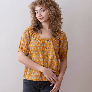 Flora Top| Malin Gold